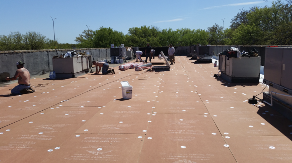 commercial roof replacement in fort worth